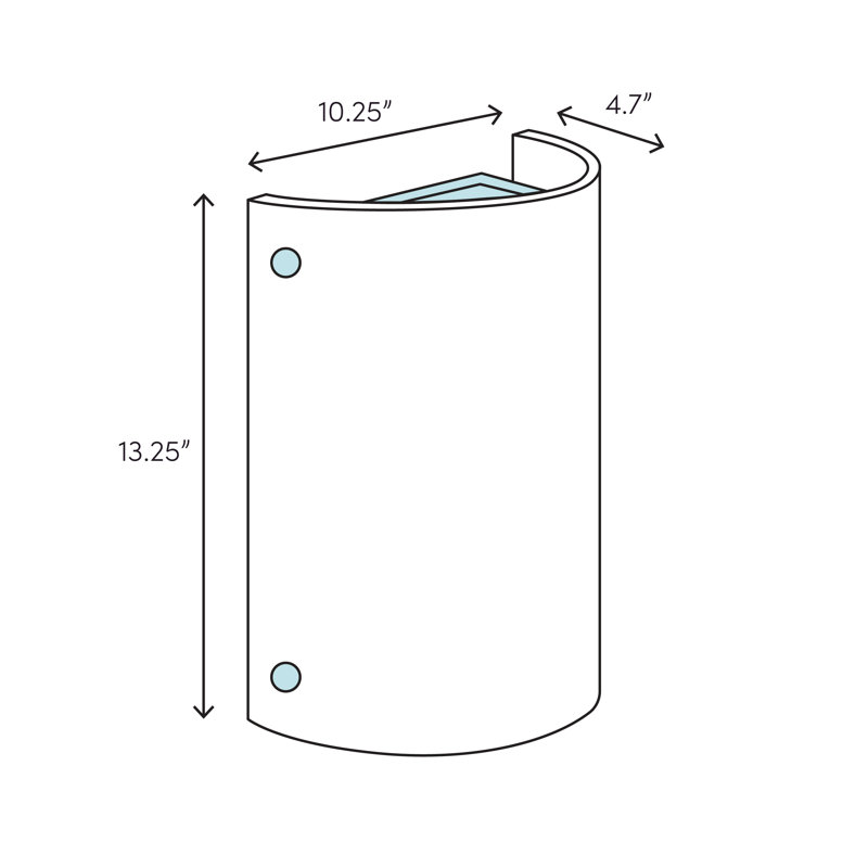 Moreland Flush Mounted Sconce