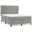 Himmel Upholstered Bed with Mattress-934639393-934639394