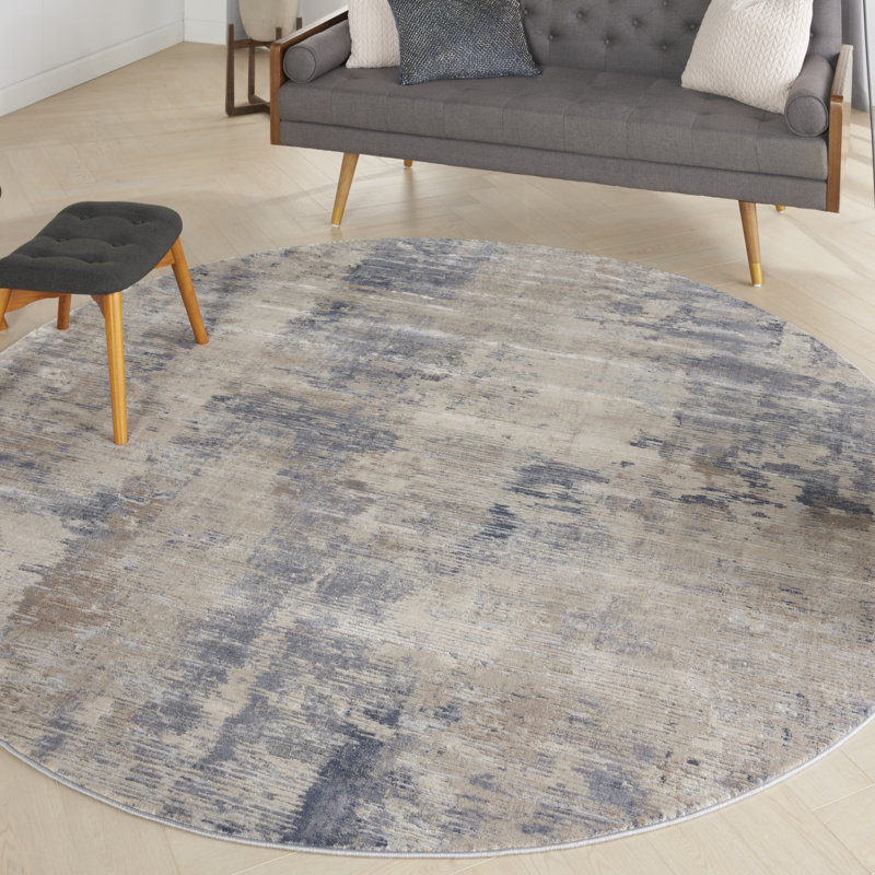 RUSTIC TEXTURES - Area Rug, Round 7'10"