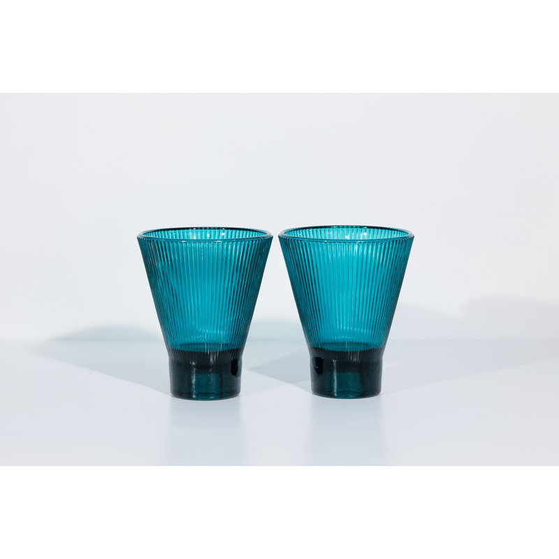 Ensemble de 2 verres ZAI, Sarcelle