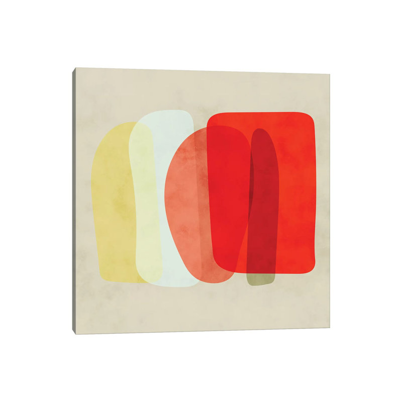 Aquarell Textur Kopie par Ana Rut Bré - impression d'art graphique, H 37 po x l 37 po x P 1,5 po, Toile tendue, Aucun mat