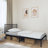 Metal Bed Frame, Heavy-Duty, No Mattress-334418554-334418553