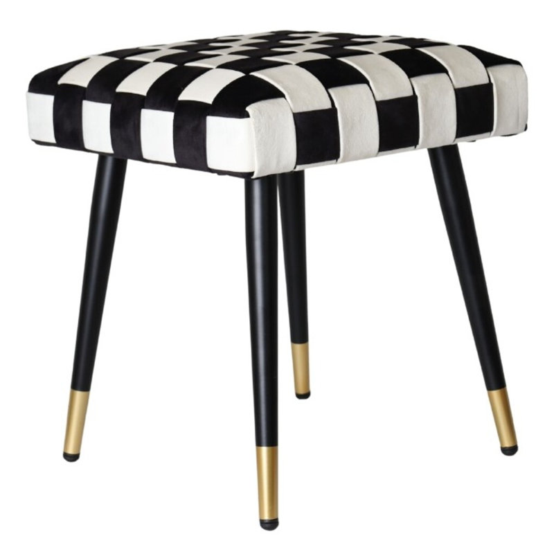 Mylan Solid Wood Accent Stool