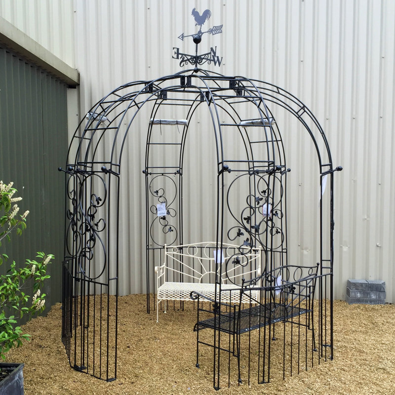 Cowanda 2.44m x 2.44m Metal Patio Gazebo