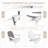 Hdpe Folding Adirondack Chair With Ottoman-2017812404