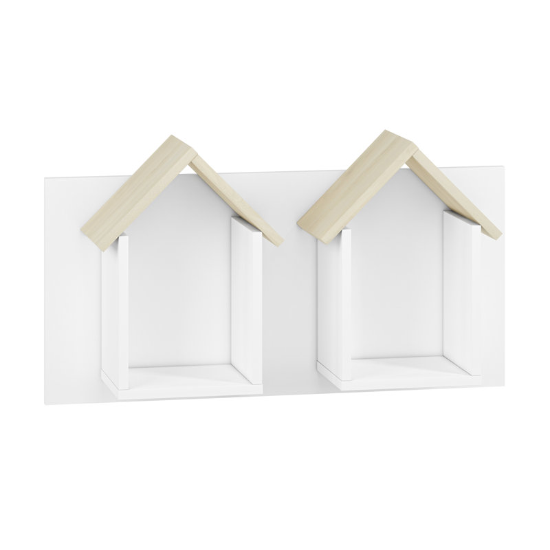 Eliora 2 Piece Triangle Floating Shelf