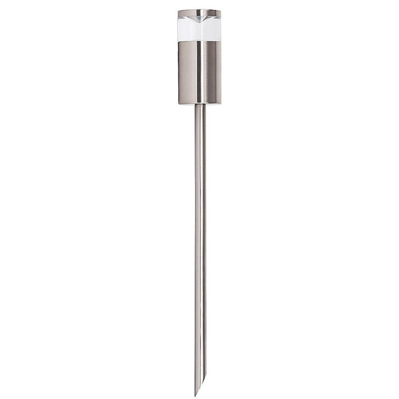 Agne Low Voltage Integrated LED Metal Pathway Light, Silver