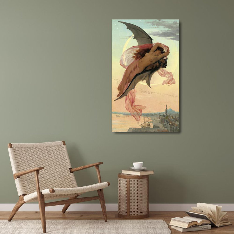 «Moonlit Dreams» par Gabriel Ferrier - Art mural sur toile tendue avec châssis