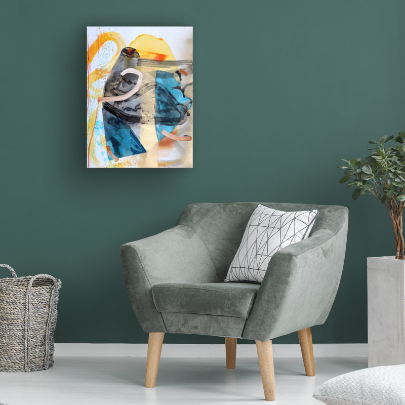 Art sur toile, bolon Poonam Choudhary, H 19 po x l 14 po