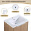 Meuble-lavabo simple avec plateau 35,63 po Duryea-1032470082