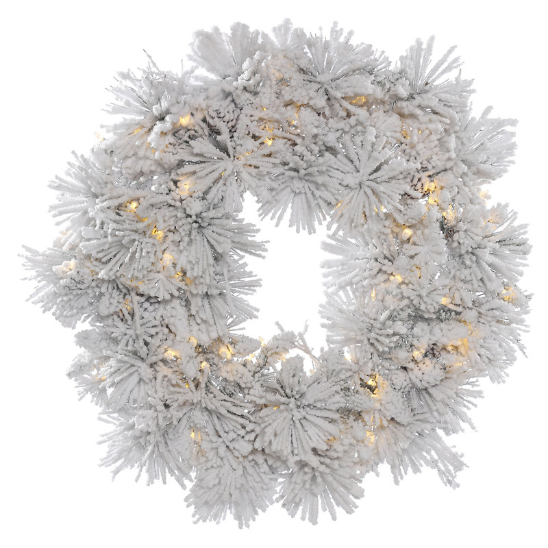 Couronne artificielle floquée en Alberta, Oui, H 48 po x l 48 po x P 3 po