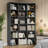 70.9" Tall Corner Bookshelf, 6 Tier Arc Shape Corner Shelf, Freestanding Bookcase For Living Room And Office-70821593