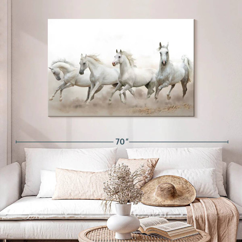 Brampt Arabian Horses, 32" H x 48" W