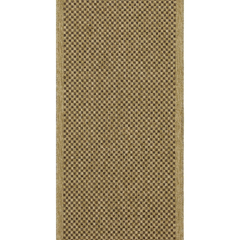 Indoor/Outdoor Area Rug, Rectangle 5'3" x 7'3", Natural/Light Brown