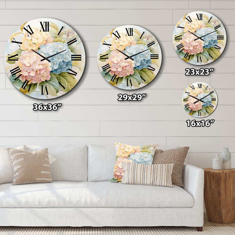 Horloge murale rétro rétro, Grand