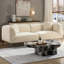 Modern Curved Upholstered Sofa-1736466360