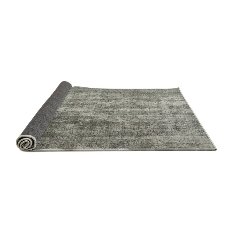 Tapis gris Deemer, Rond 5 pi