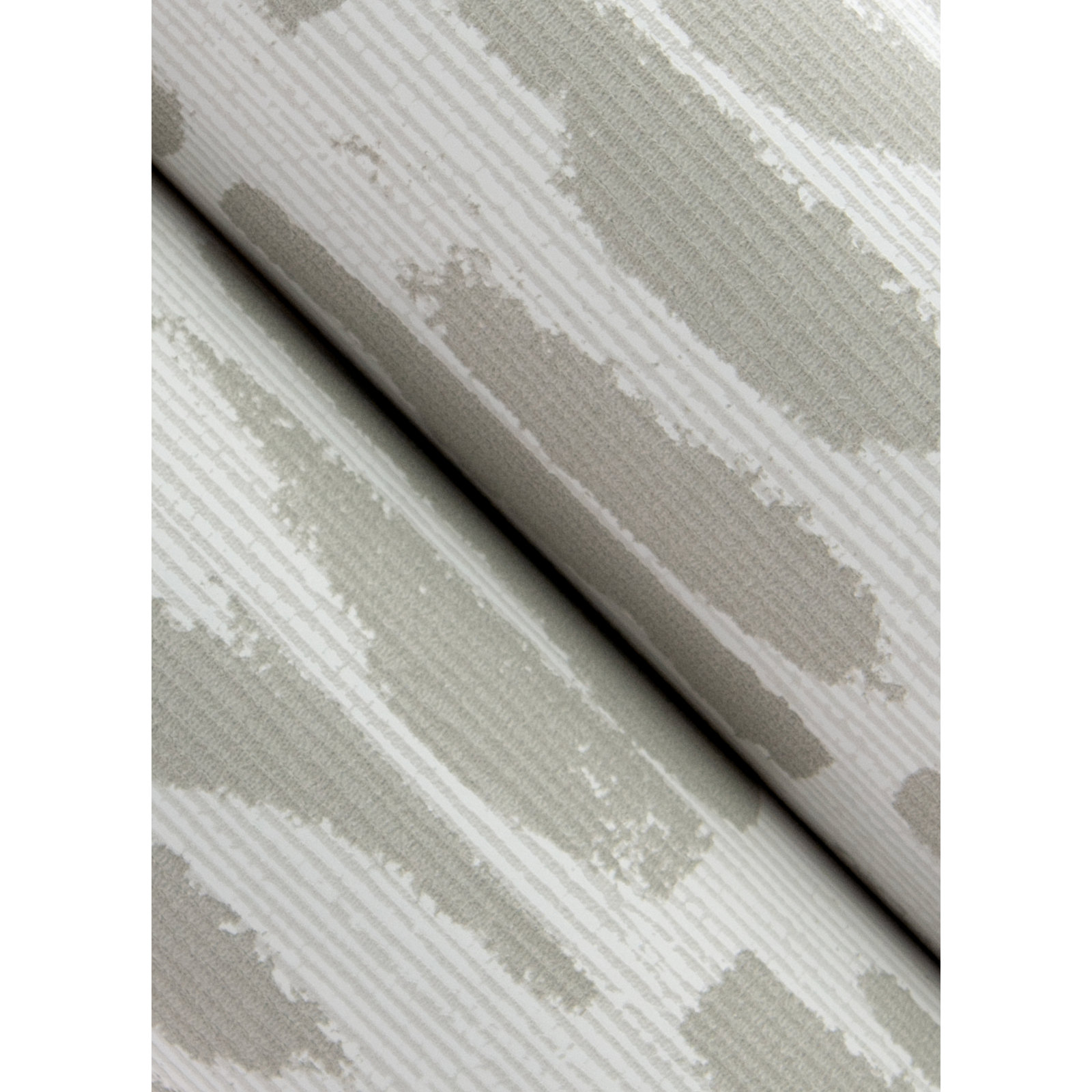 Ravi 33' L x 20.5" W Wallpaper Roll, Gray/White
