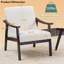 Fauteuil à dossier haut d'inspiration médiévale moderne-677280715