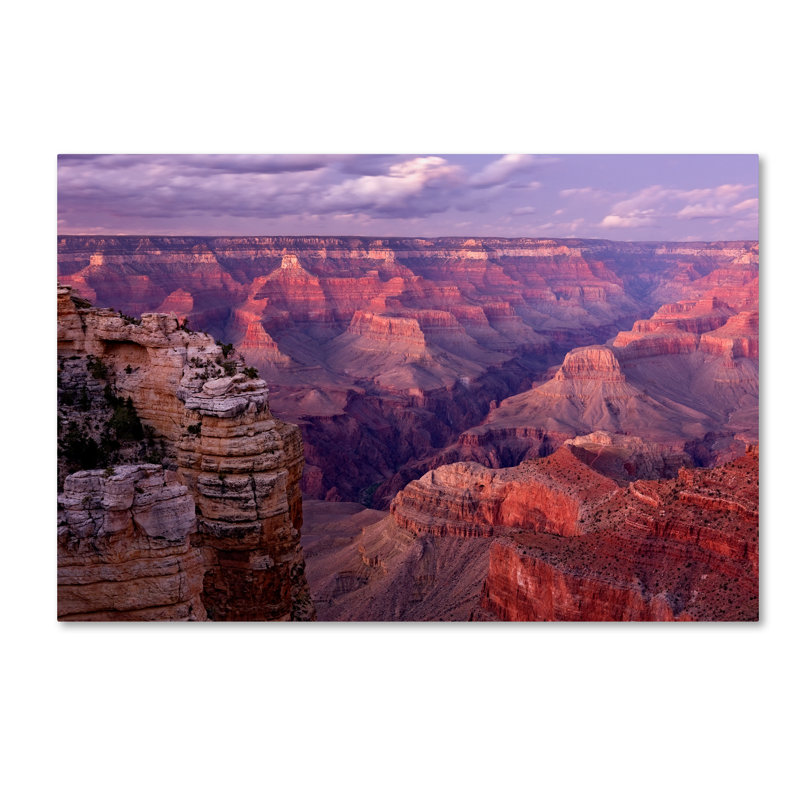 Alexan, Grand Canyon, près de Mather Point, reproduction de photo sur toile tendue, H 12 po x l 19 po