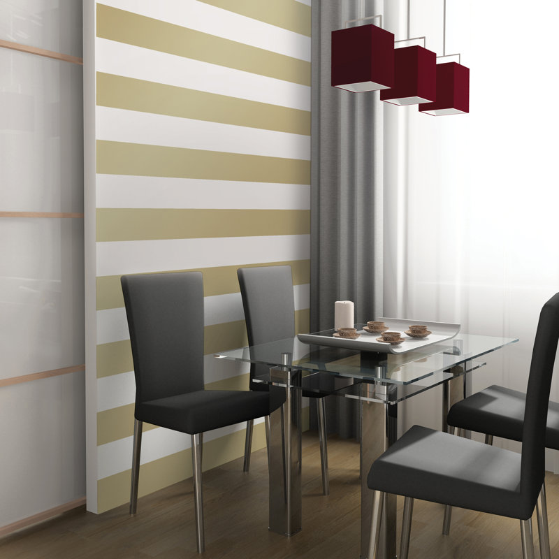 Cottondale 20' L x 4.1" W Peel and Stick Wallpaper Roll, Gold