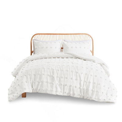 Full Clip Jacquard Comforter Set