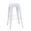 Tabouret à hauteur de comptoir 30 po, ensemble de 4 tabourets de bar en métal sans dossier, non empilable, amovible et facile à assembler, permettant d'économiser de l'espace pour un îlot de cuisine / bar / café / salle à manger-591688211-591688218-591688221