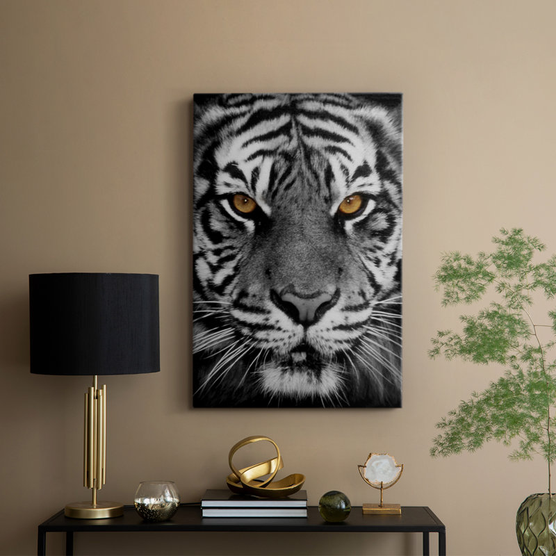 Golden Eyes -Gallery Wrapped Cavas, 18" H x 12" W