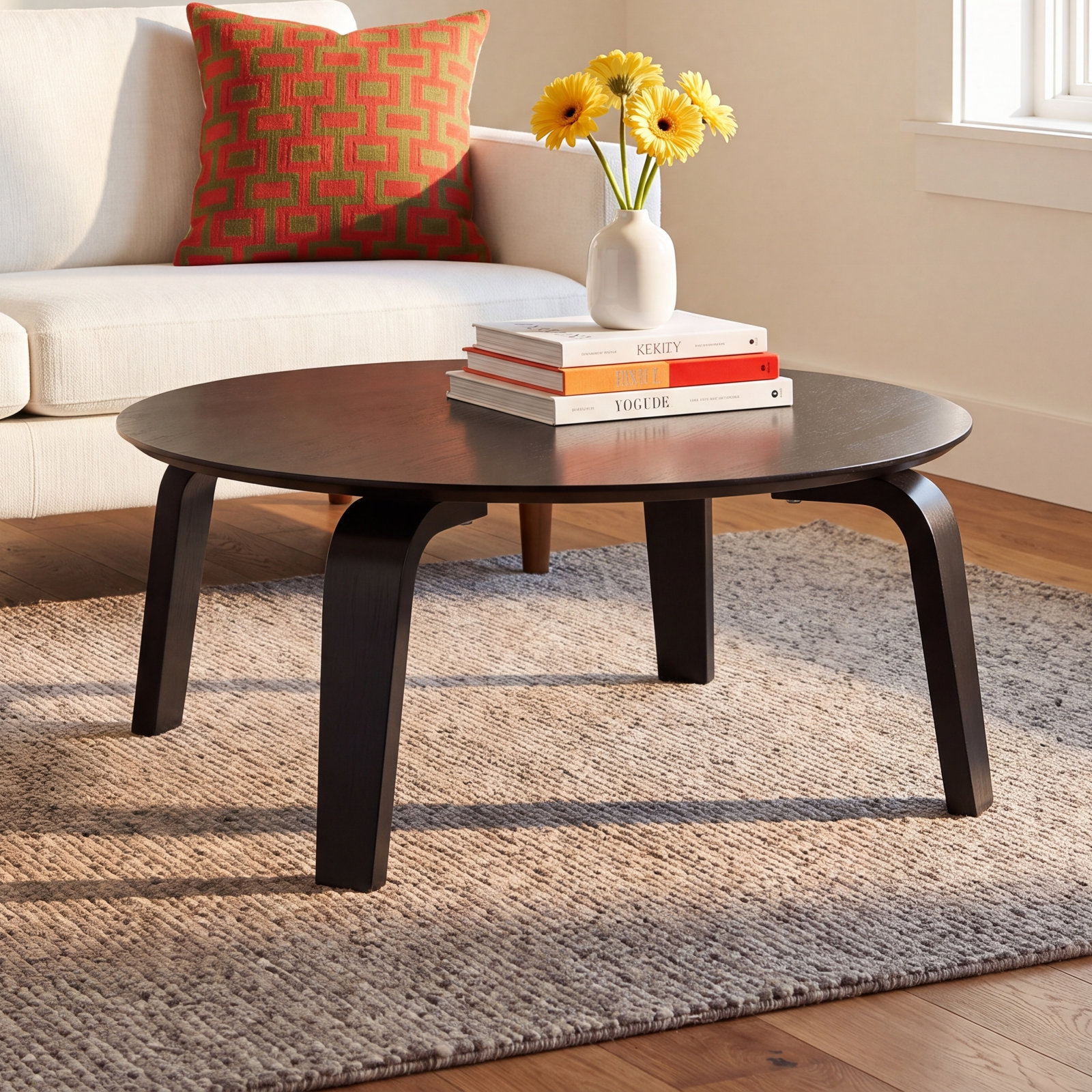 Arax 35" Coffee Table, Black