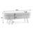 Ottoman Oval Storage Bench, Rubber Wood Legs-145667253