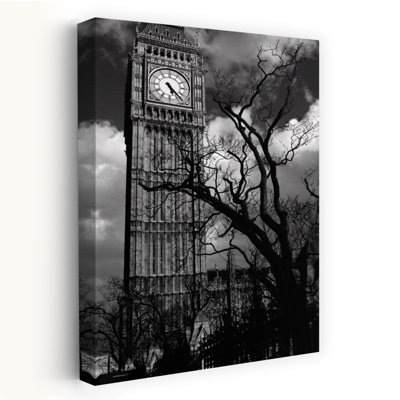 Vue en contre-plongée de Big Ben, Londres, Angleterre, Royaume-Uni, architecture abstraite contemporaine, art urbain