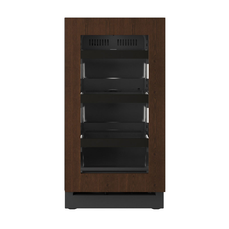 U-Line 18"W. Seamless 3.5 Cu.Ft. Compact Refrigerator - Panel Ready, Panel Ready Glass Frame