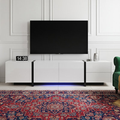 Allonah Unfinished TV Stand for TVs up to 75"