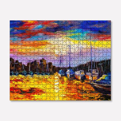 Casse-tête 1000 pièces, 26,8 po x 18,9 po | Conception 100% carton de haute qualité et éclatante | Parfait pour le plaisir en famille, le soulagement du stress et les jeux éducatifs | Cadeau pour adultes et enfants | Dimensions de la boîte: 13,2 po x 9,1 po x 2,0 po