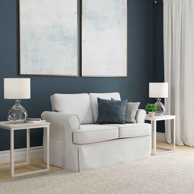 Causeuse Alonnie, beige, Neige