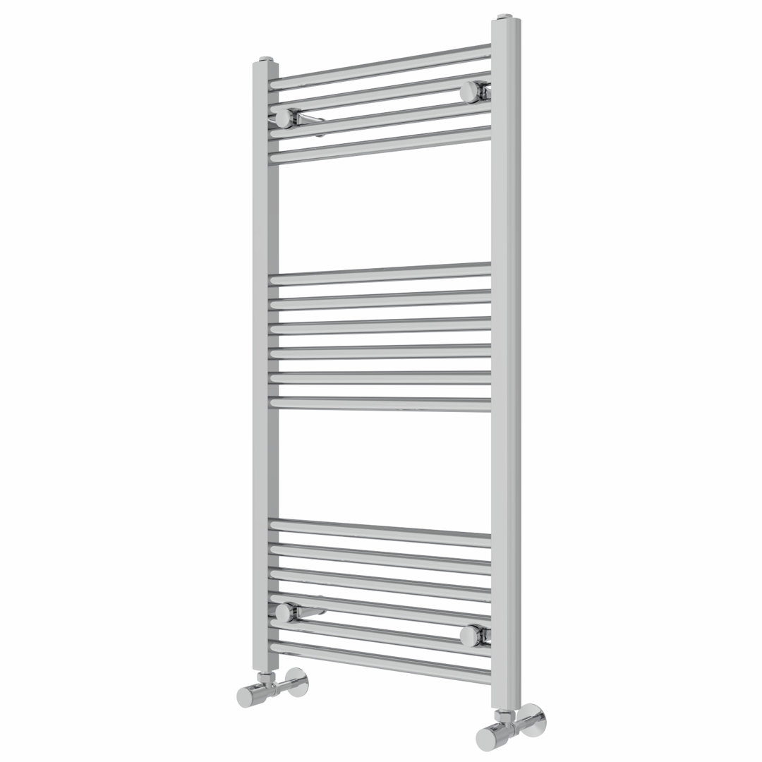 Wiest Straight Heated Towel Rail Radiator Bathroom Ladder Warmer