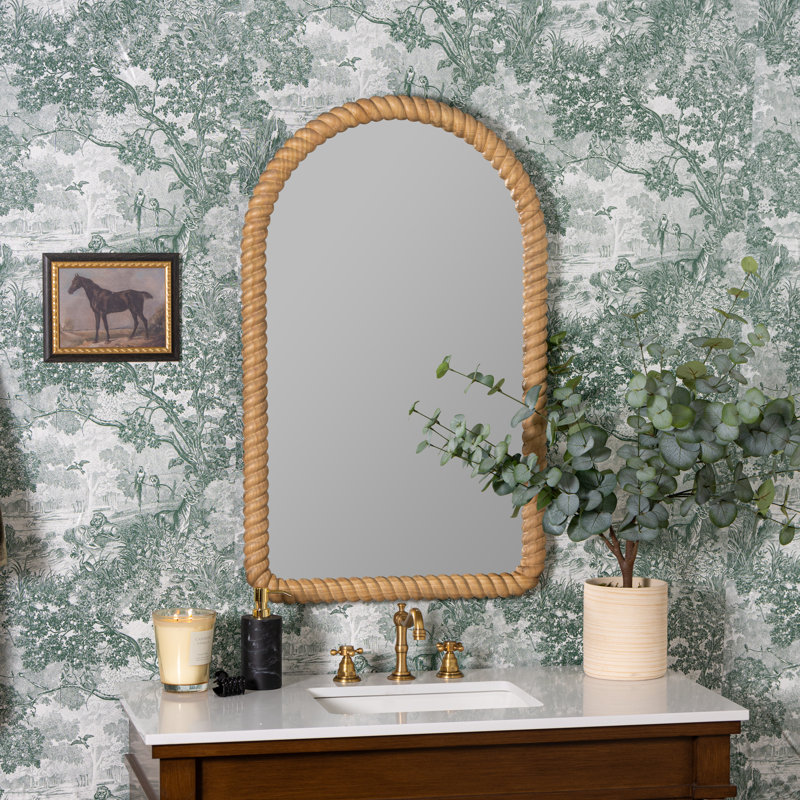Ella Arch Solid Wood Mirror