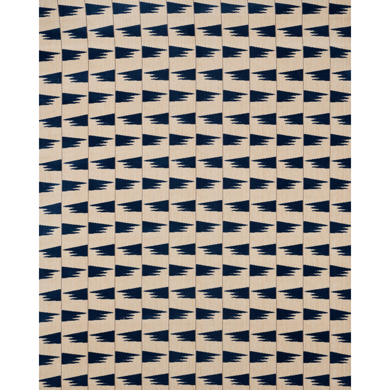 Tissu tutsi Schumacher x David Kaihoi, Bleu