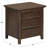 Trevor 3 Drawer Wood Nightstand-403319207