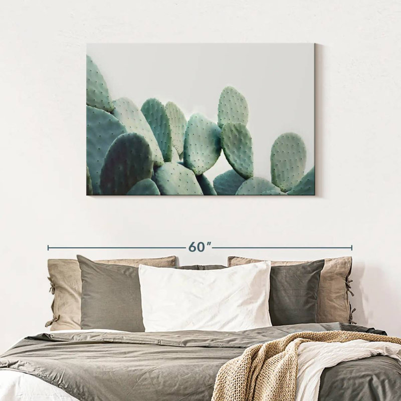 Cactus Harnek vert pastel, H 30 po x l 45 po