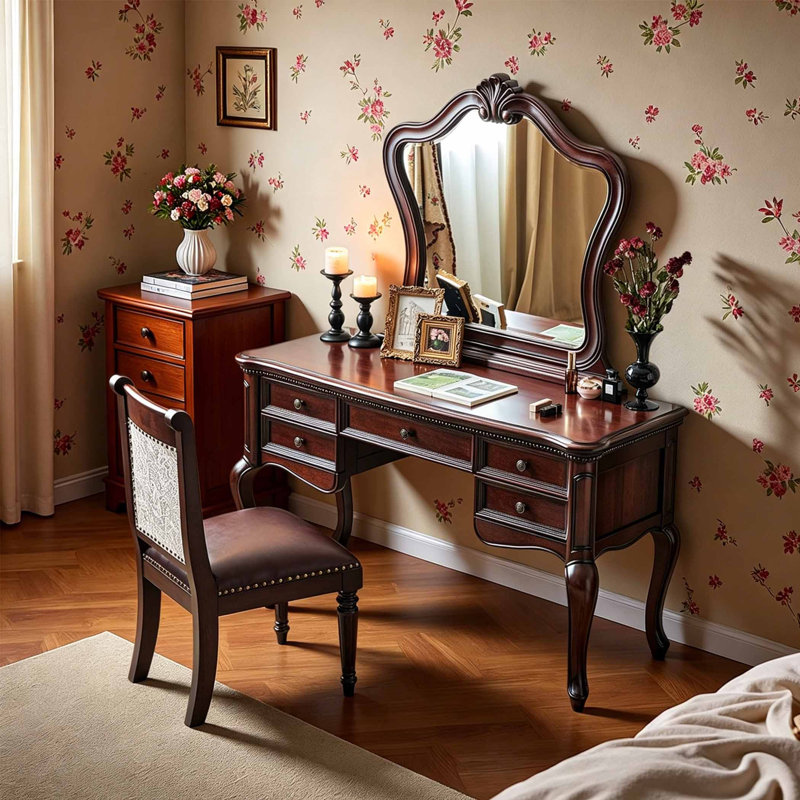 American style high-end retro dressing table