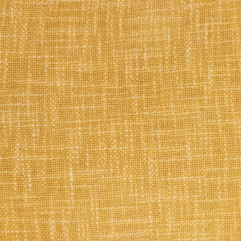 Yellow Fringed Cotton Rectangular Throw Pillow 14" x 24"