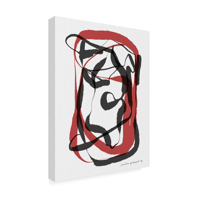 Art sur toile «ologia bologola pietolioli », H 19 po x l 14 po