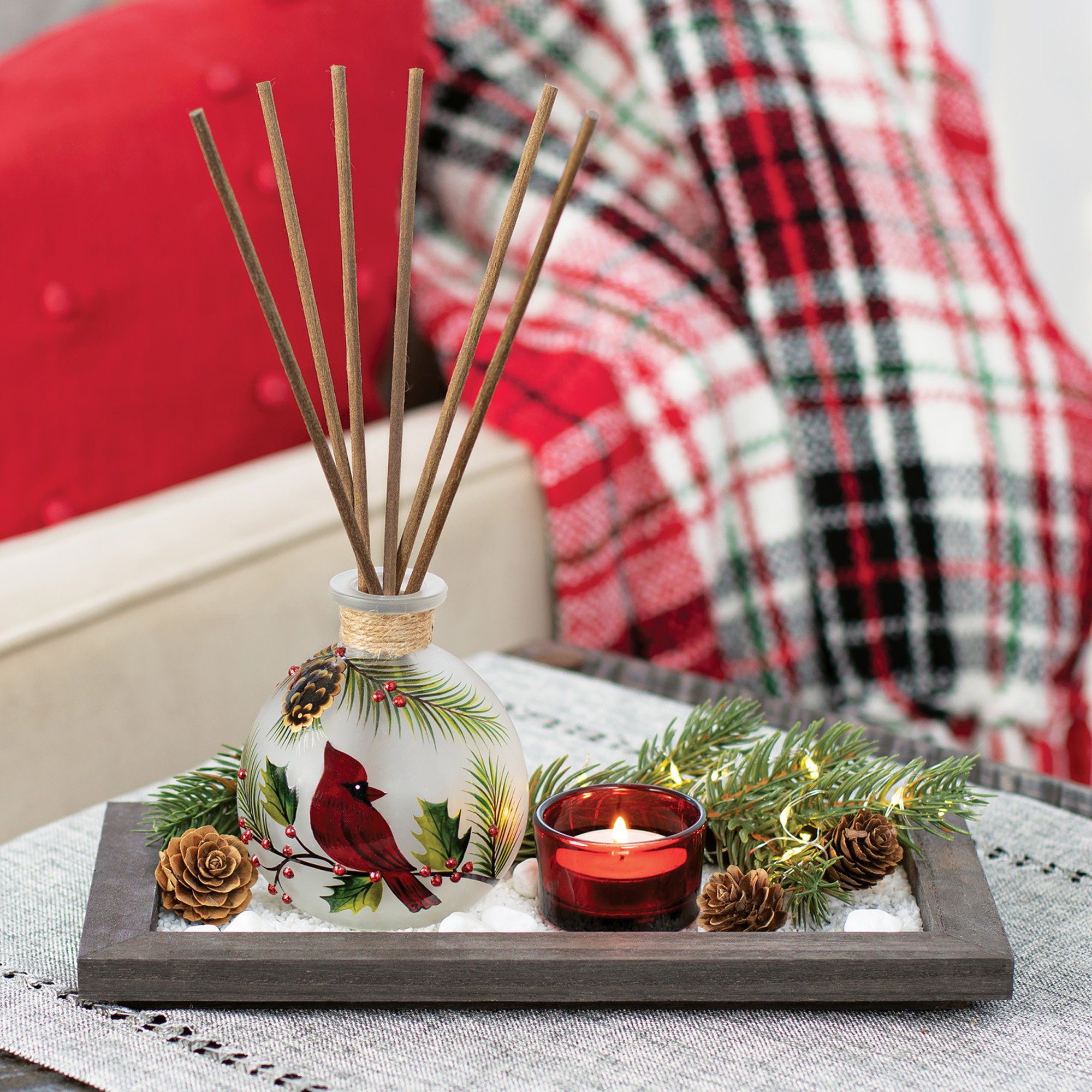 Winterberry Lighting Tray