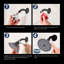 Pomme de douche spa simple à fonction réglable noir matte, face de 4,4 po-119378428