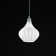 1 - Light Dark Steel Teardrop Pendant