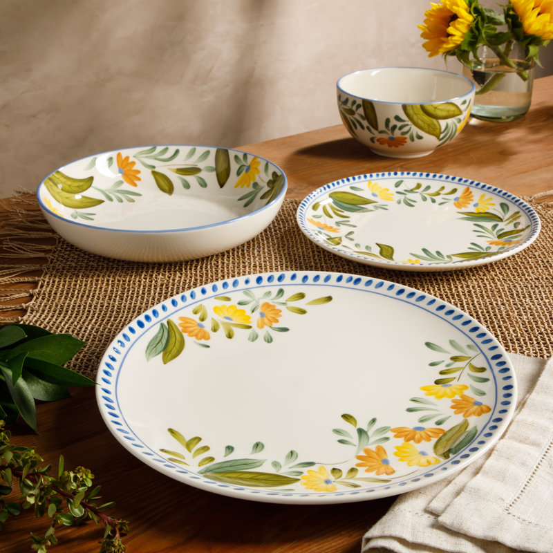 Bloomhouse Dinnerware Set - Service for 4