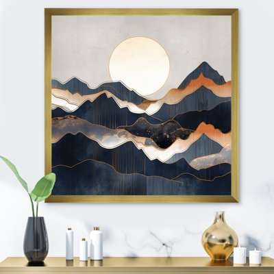«Daring Moutain Horizons II», reproduction sur toile