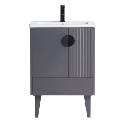 Ensemble de meuble-lavabo simple 24 po Saimah