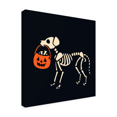 Bolog Skelepet II On Canvas by Victoria Barnes Print